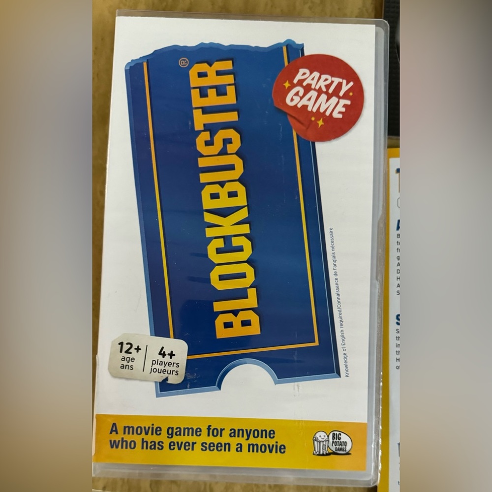 Blockbuster game